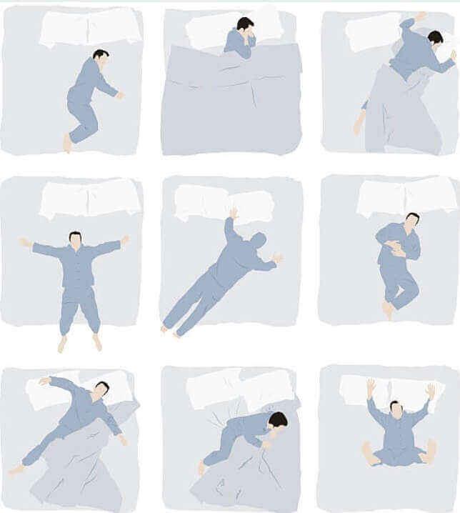 9種不同的睡姿