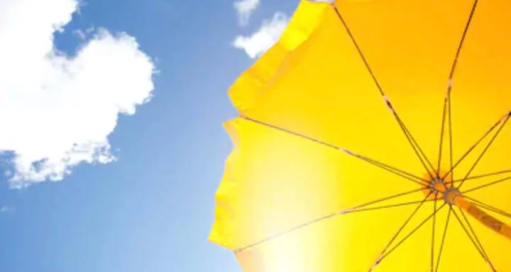 天空太陽傘