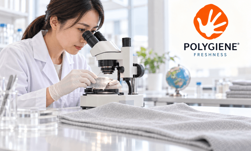 Polygiene每年都通過歐盟 REACH、美國 FDA、Bluesign®、OEKO-TEX® ECO PASSPORT等18項以上嚴格安全認證
