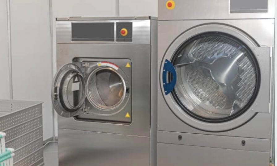 不同大小的洗衣機