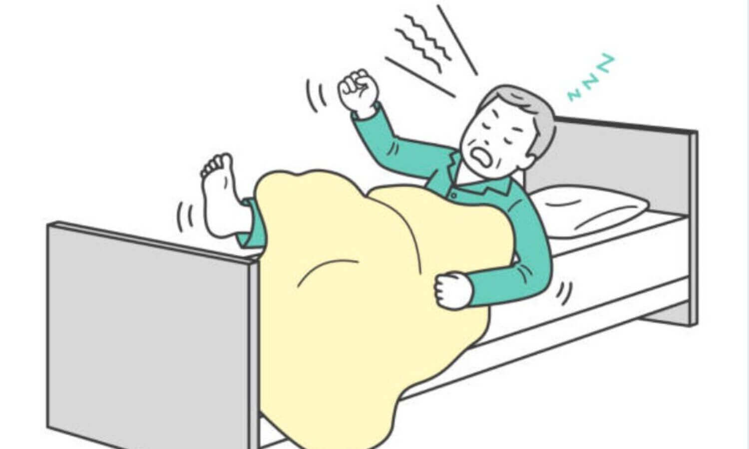 在睡覺時說夢話、大吼大叫、手四處揮舞、亂踢腳，這可能是退化性神經疾病、帕金森氏症或失智症的早期病症，建議要儘早就醫