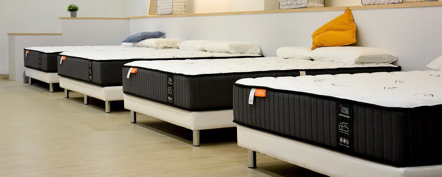 橘家床墊有5種不同軟硬度