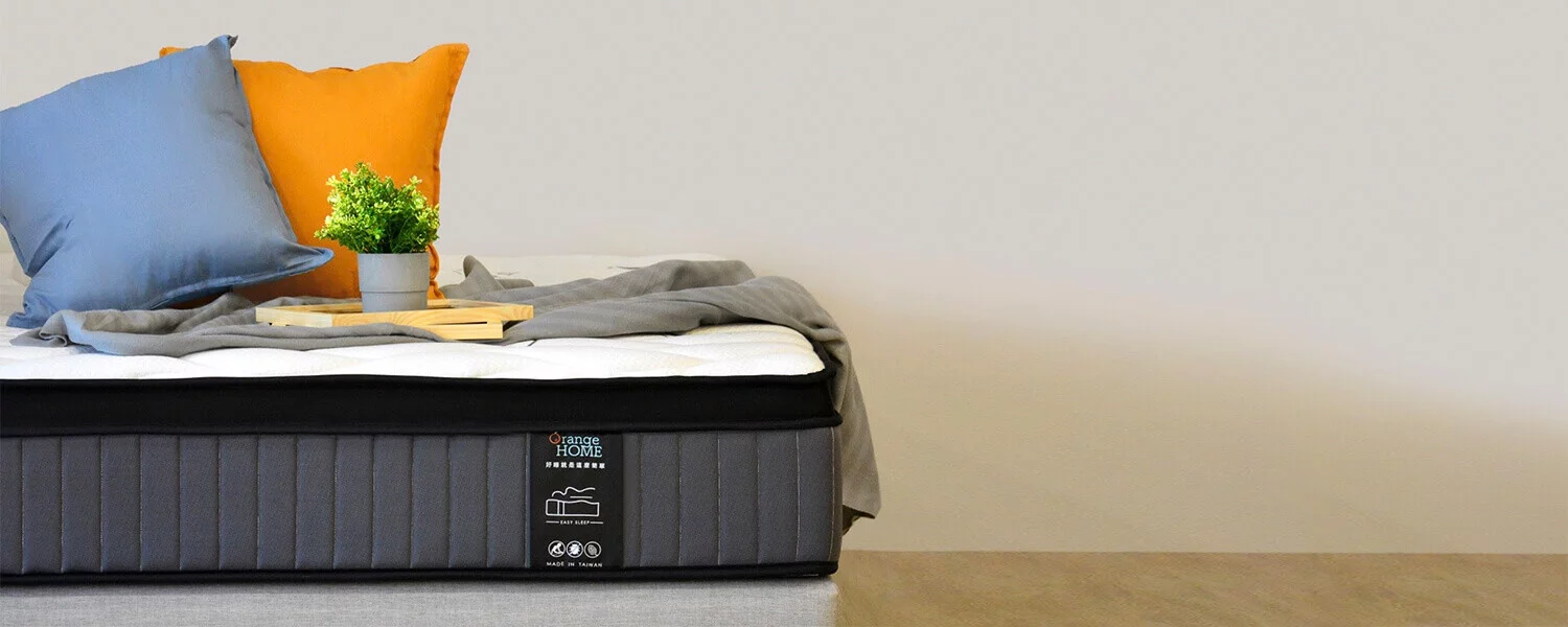 橘家獨立筒乳膠床墊一角