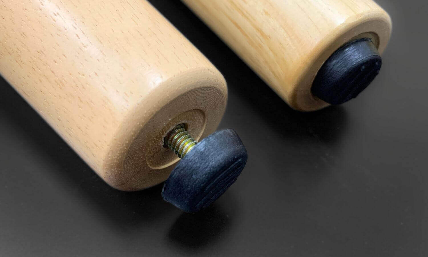 橘家貓抓皮實木腳床架-可調式支撐腳粒