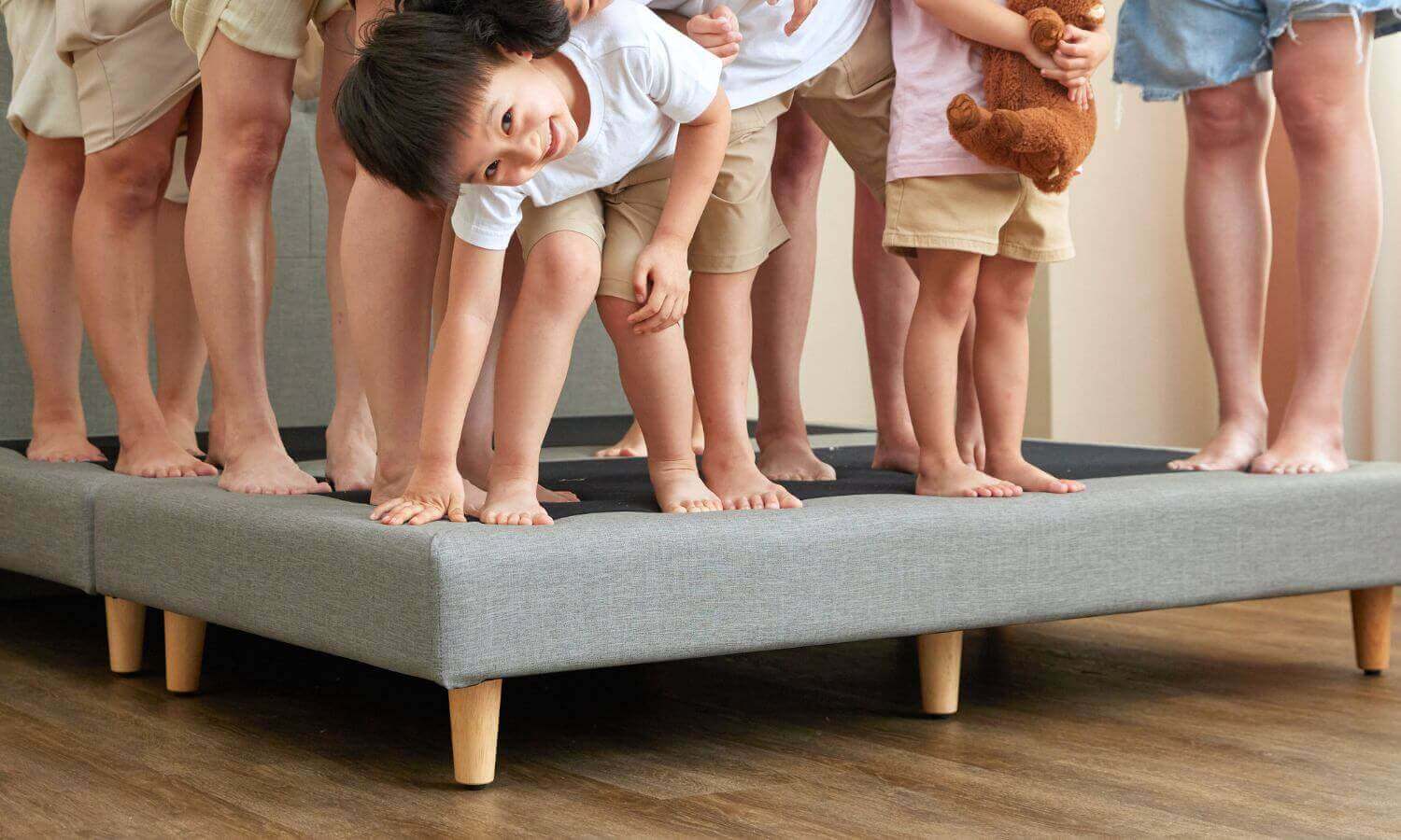 橘家貓抓皮實木腳床架-符合安全規範標準，安心好睡