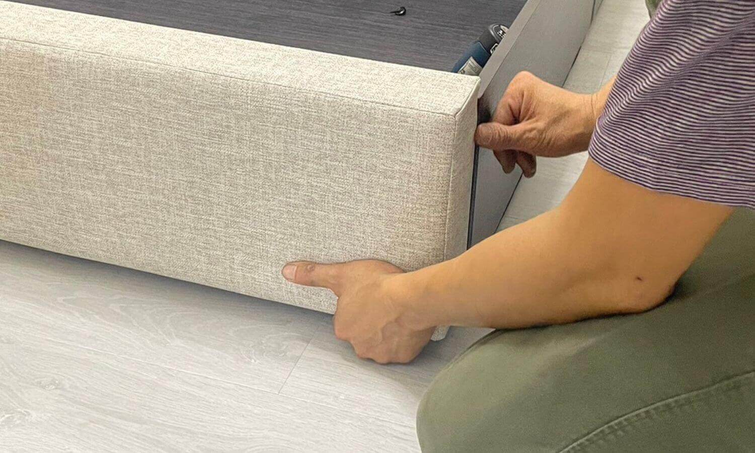 橘家貓抓皮收納掀床-用心製作與手工組裝01