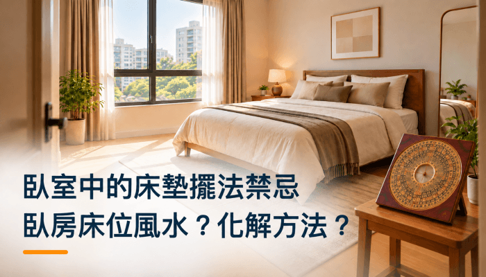 臥室中的床墊擺法禁忌(臥房床位風水)？化解方法？精選圖片